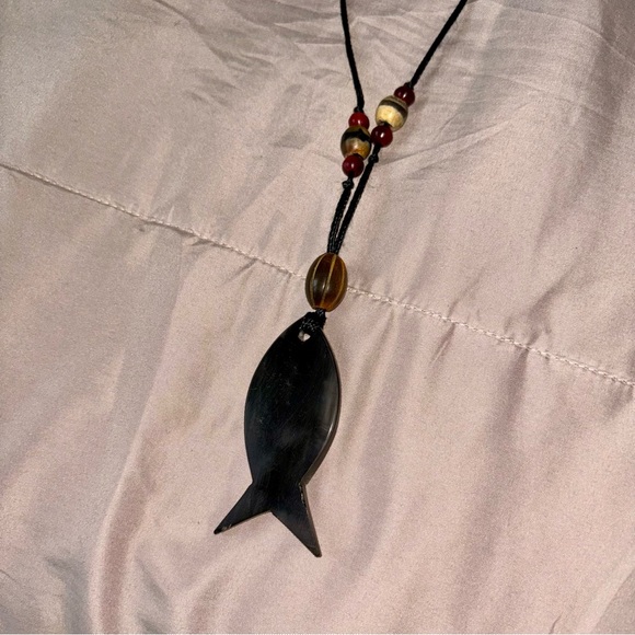 African Fish Necklace - Picture 5 of 7
